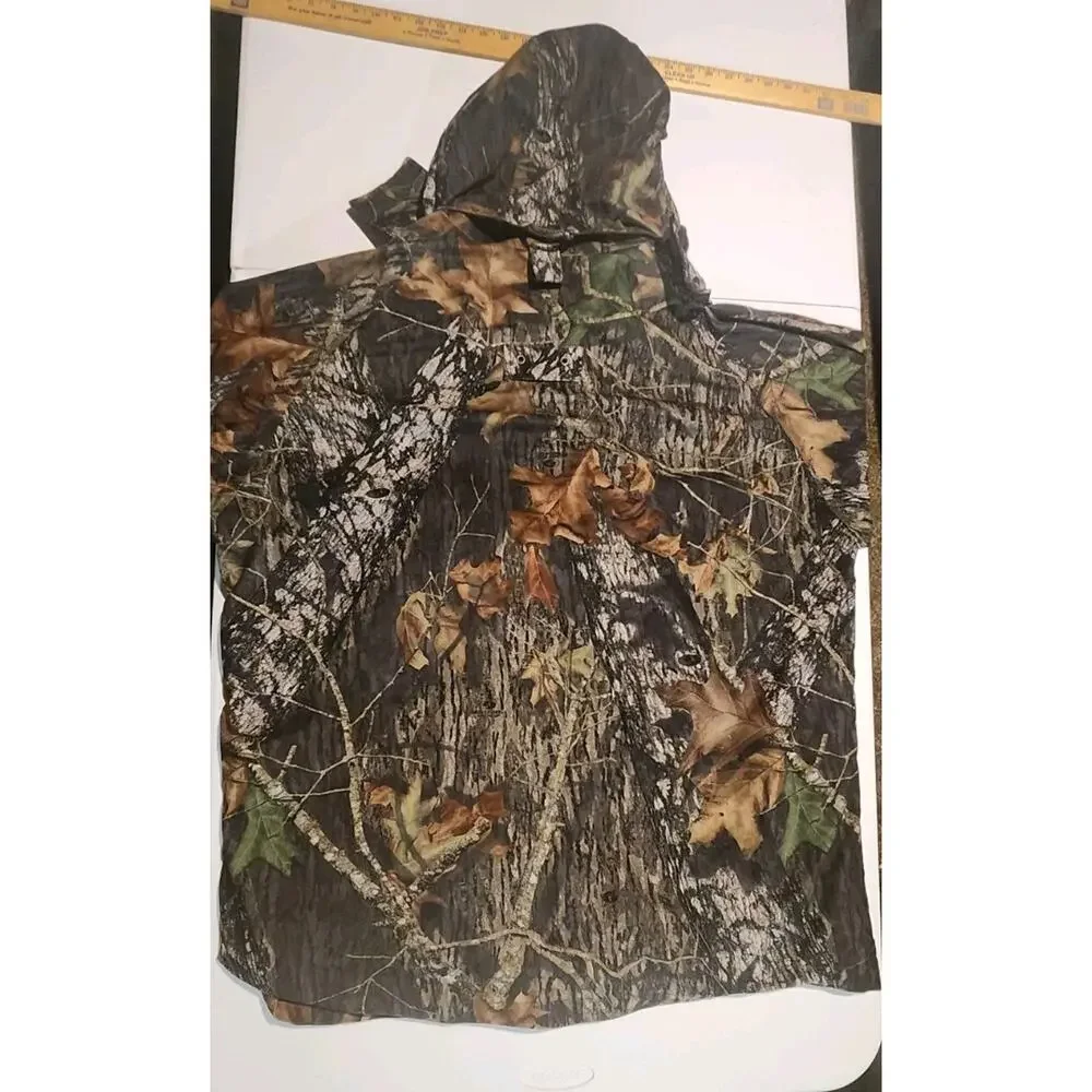 Mount’N Prairie Mens Jacket Work Hunting Hooded Camo Coat Size X-Larg